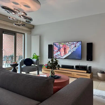 Апартаменти Waterlane Krolowa Kier I 2 Sypialnie I 3 Lazienki I Basen - Comfy Гданськ